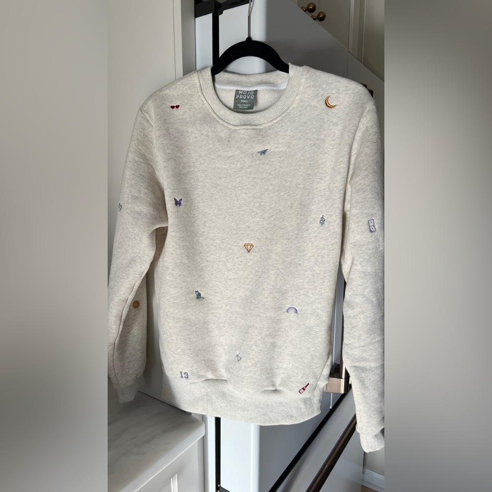 Taylor Swift Charm Crew Neck Sweatshirt by Mojo Provo